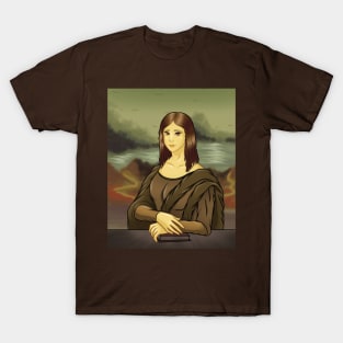 Monalisa Anime style T-Shirt